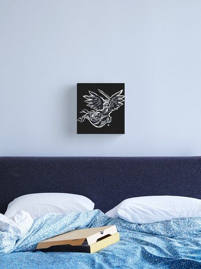 Discover Black Angel  | Canvas Print