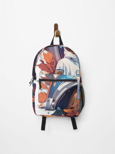 Discover beautiful girl in outer space | Backpack