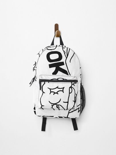 Discover Ok Hand Sign rock T-shirt  | Backpack