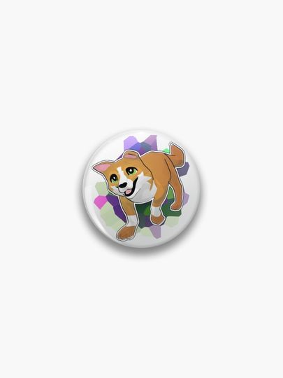 Discover Corgi on a colorful background | Pin