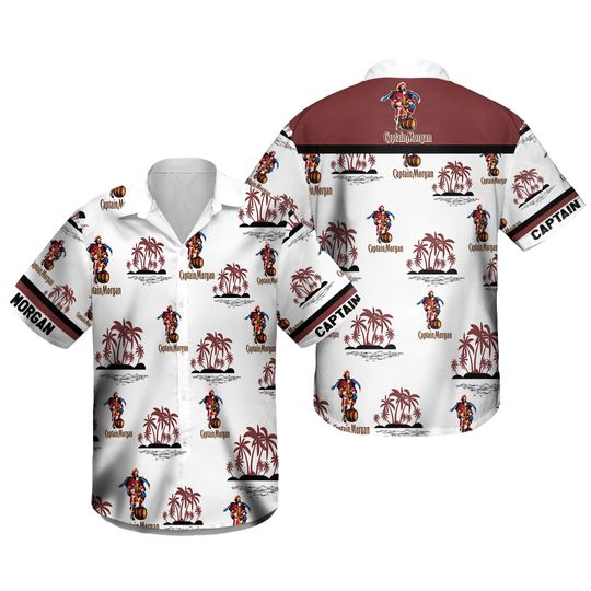 Discover Captain Morgan Button Shirt, Captain Morgan Shirt