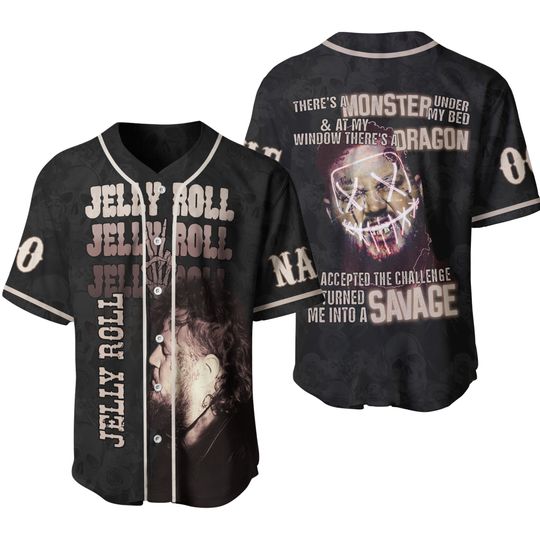 Discover Jelly Roll Baseball Jersey
