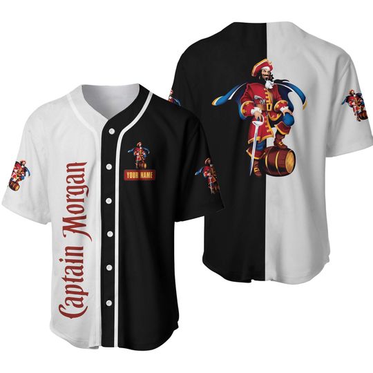 Discover Captain Morgan Baseball Shirt
