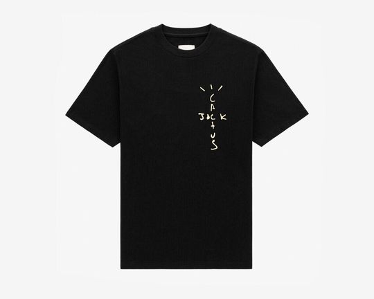 Discover Travis Cactus Jack Logo Print T-Shirt Hip Hop Rap Music Tops Concert