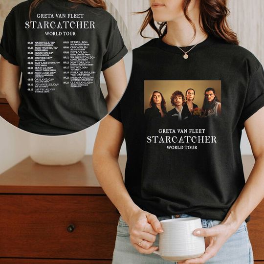 Discover Greta Van Fleet Concert Shirt, Starcatcher 2023 Tour  Shirt, Greta Van Fleet Shirt
