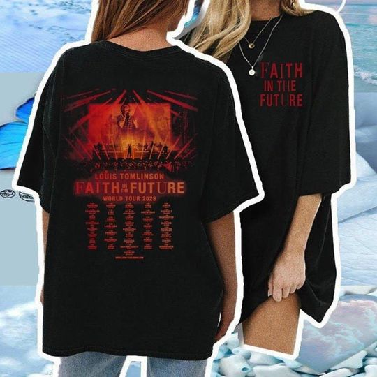 Discover Faith In The Future World Tour 2023 Shirt, North America Tour Shirt