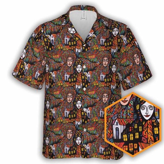 Discover Witches | Halloween Button-Up Hawaiian Shirt