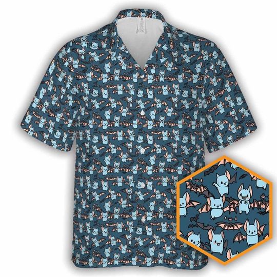 Discover Cute Bats RPG DnD Game Shirt