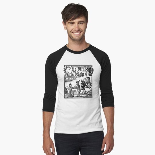 Discover Girls Night Out Baseball Tee