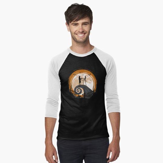 Discover Love Before Christmas Baseball Tee