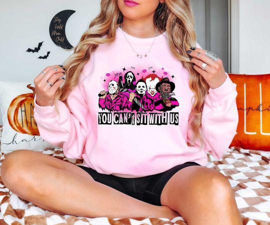 Discover You Can't Sit With Us Halloween Sweater