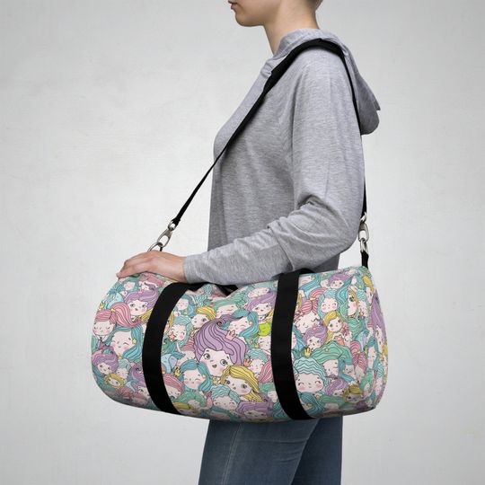 Discover Kawaii Mermaid Duffel Bag