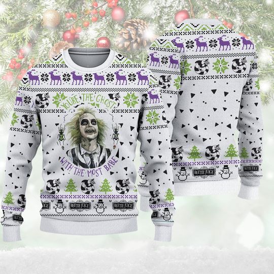 Discover You're The Ghost With The Most Babe Ugly Sweater