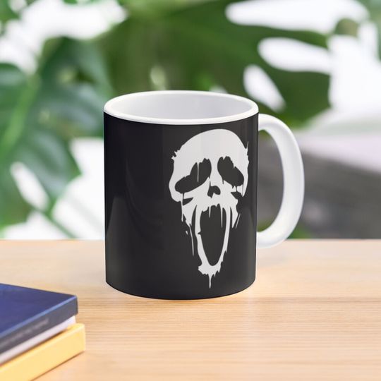 Discover Scream Ghostface Mug, Halloween Mug