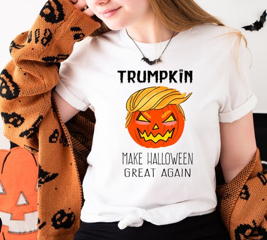Discover Trumpkin Halloween Trump Shirt