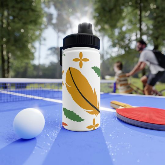 Discover Fall Stainless Steel Water Bottle, Sports Lid