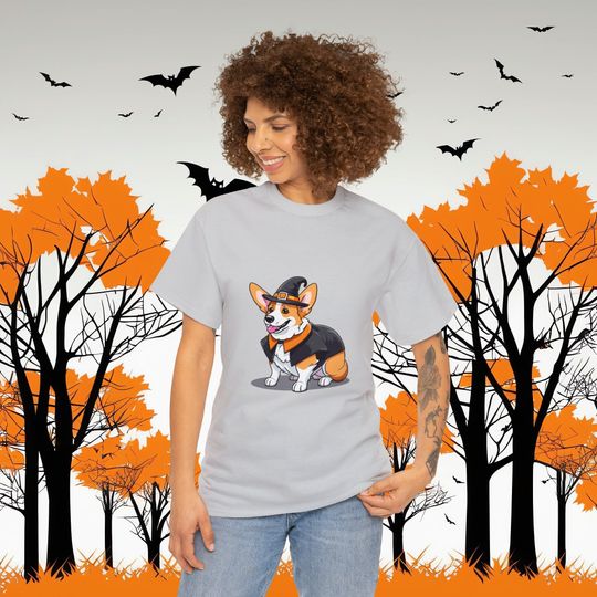 Discover Halloween Corgi Tshirt - Halloween Tshirt