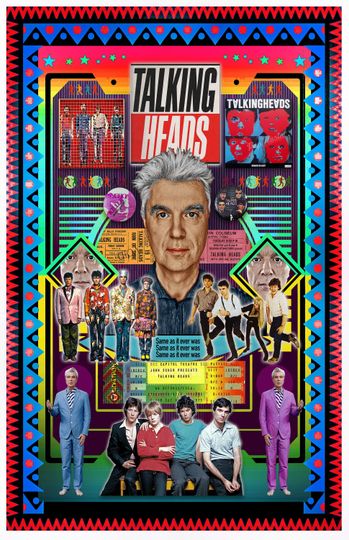 Discover David Byrne Rock Icons Rock Band Poster
