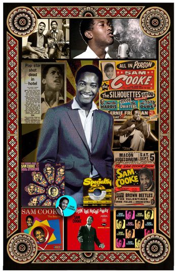 Discover Sam Cooke Rock Icons Rock Band Poster