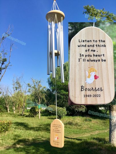Discover Angels Protect you & Unique Wind Chimes | Memorial Wind Chime