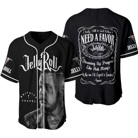 Discover Jelly Roll Baseball Jersey