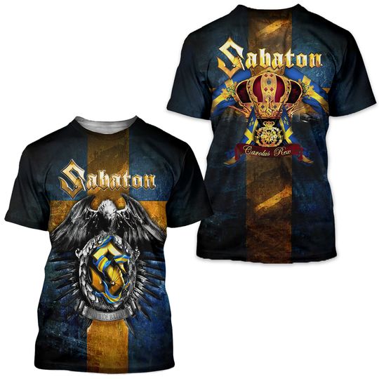 Discover Sabaton 3D Tshirt,  Sabaton 3D Tshirt
