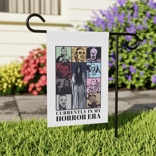 Discover In My Horror Era Halloween Garden Flag