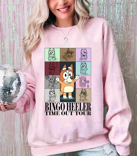 Discover Bingo Heeler Time Out Tour  Sweatshirt