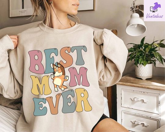 Discover Chilli Heeler Best Mom Ever Vintage  Shirt, Chilli Heeler Best Mom Ever Vintage Sweatshirt