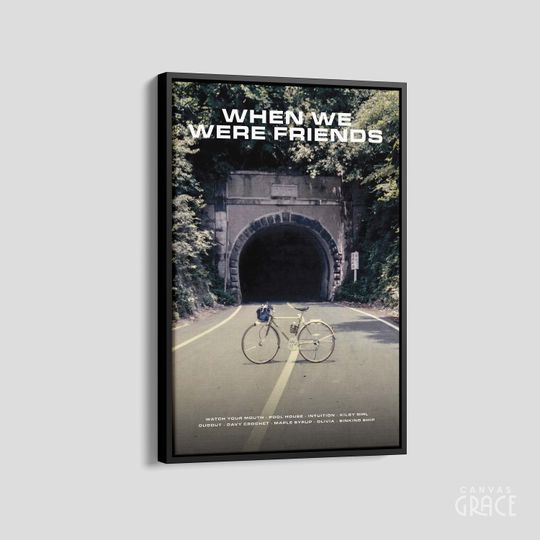 Discover The Backseat Lovers Poster, When We Were Friends