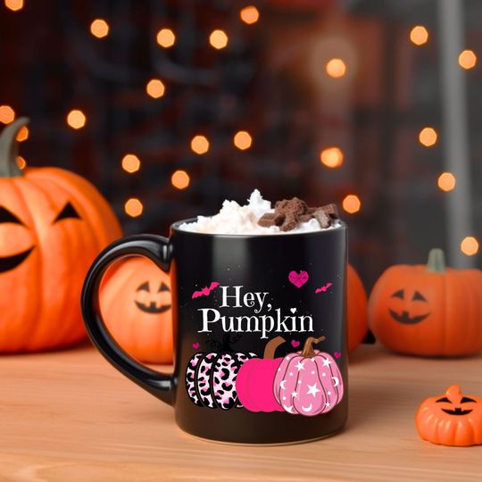 Discover Hey Pumpkin Fall Mug