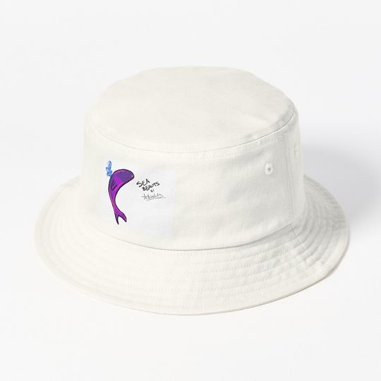 Discover Sea beauts whale Bucket Hat