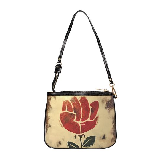 Discover Feminist Small Shoulder Bag, Woman Power Small Shoulder Bag