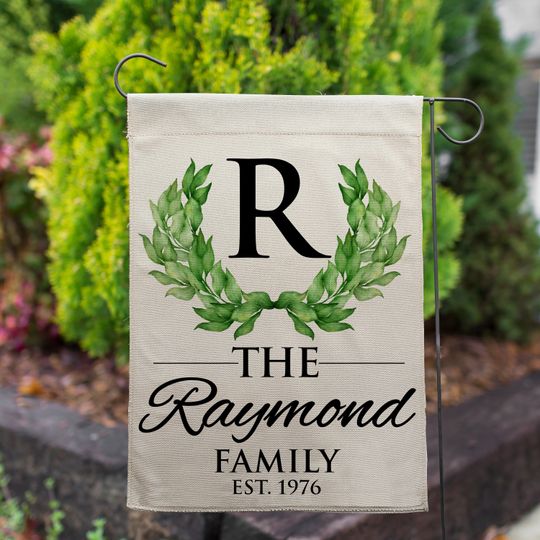 Discover Personalized Garden Flag Small Vertical Flag