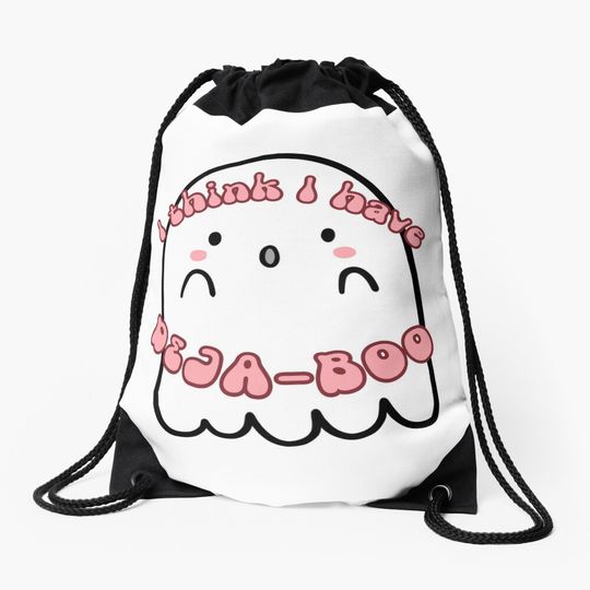 Discover I think I have deja-boo! Drawstring Bag