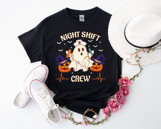 Discover Nurse Halloween Tshirt, Spooky Season, Nursing Halloween Shirt, Registered Nurse T Shirt