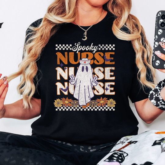 Discover School Nurse Halloween Shirt - Spooky Gift for Healthcare Workers