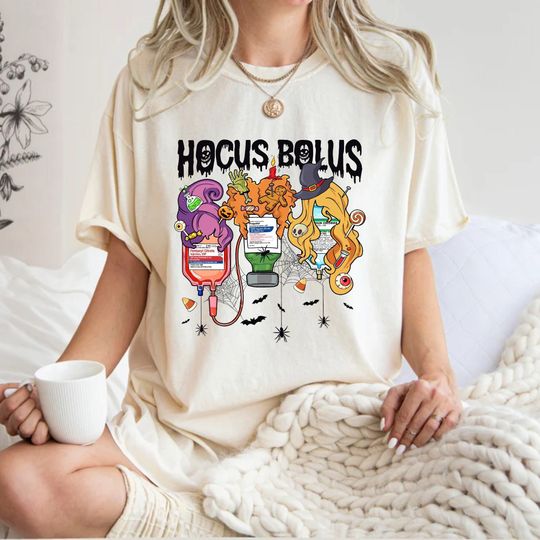Discover Hocus Bolus Halloween Nurse Shirt - Spooky Nurse Tee