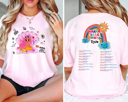 Discover Manga Si Bonito Shirt, La Beach Shirt, Mana Ser Bonito Tour Shirt