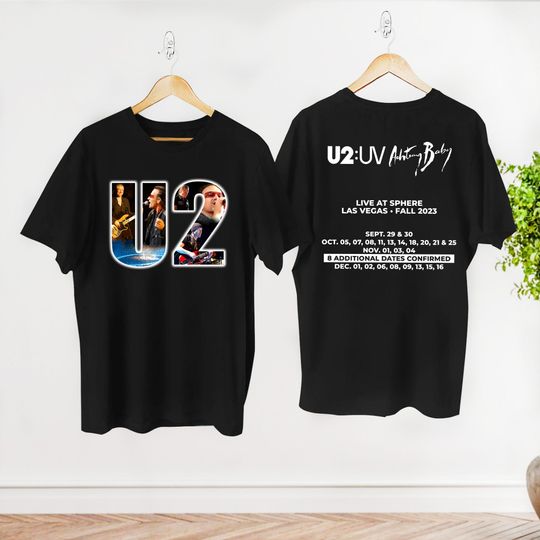Discover Graphic U2 Band Tour 2023 Shirt, Achtung Baby Live