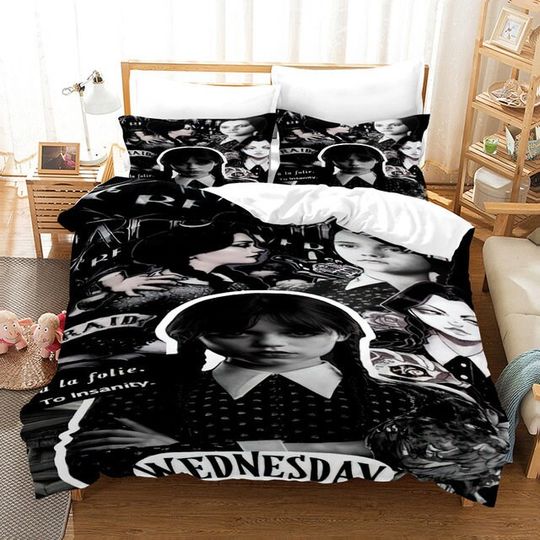Discover Wednesday Addams Duvet, Wednesday Bedding set