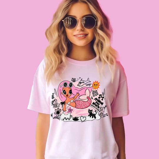 Discover Karol G Mermaid New Album Cover Shirt, Bichota Shirt