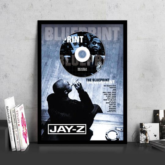 Discover Jay Z 'The Blueprint' - Hip-Hop Poster