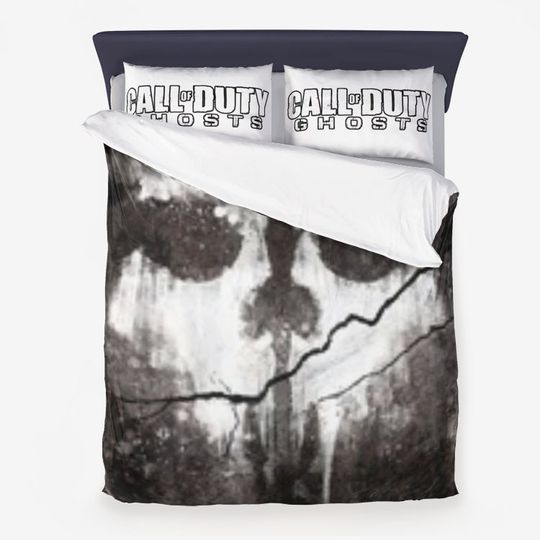 Discover COD Ghosts inpired Microfiber Bedding Set