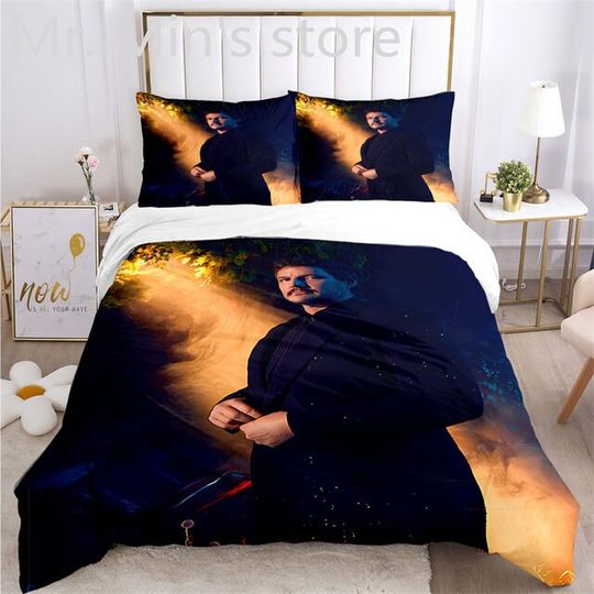 Discover Pedro Pascal duvet cover,The Last of Us Bedding set
