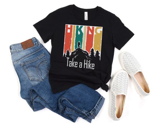 Discover Hiking Funny Take a Hike Nature Hike Hiker Outdoor T-Shirt