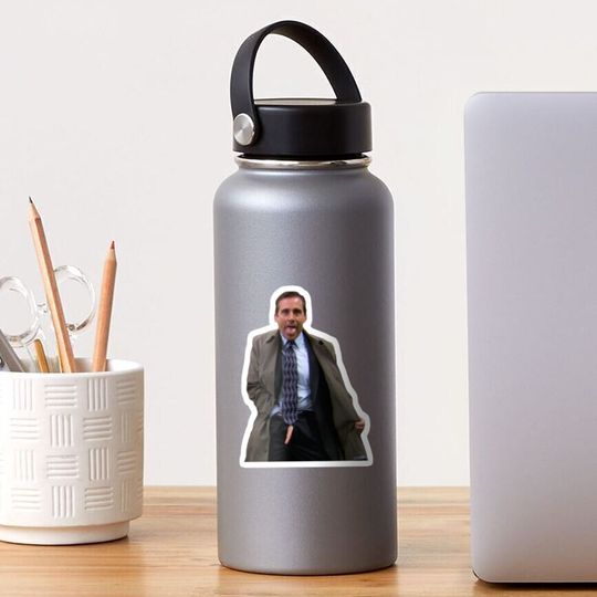 Discover Michael flashing Sticker