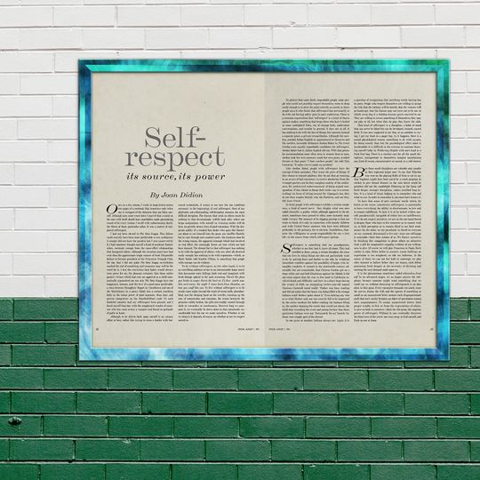 Discover Joan Didion Premium Matte Vertical Poster