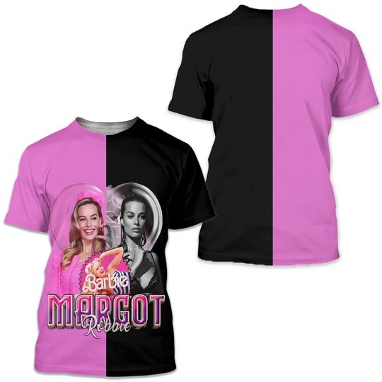 Discover Margot Robbie Barbie Split Shirt