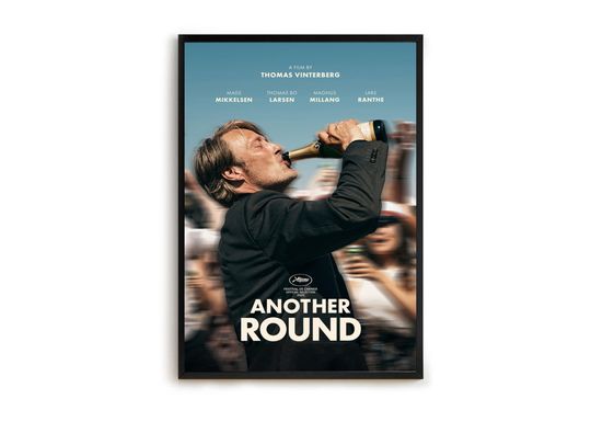 Discover Another Round (2020) Movie Premium Matte Vertical Poster